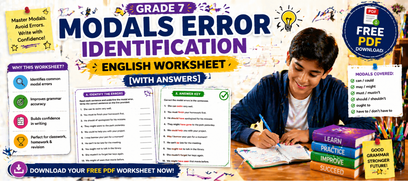 Modals Error Identification Grade 7 English Worksheet [With Answers].png