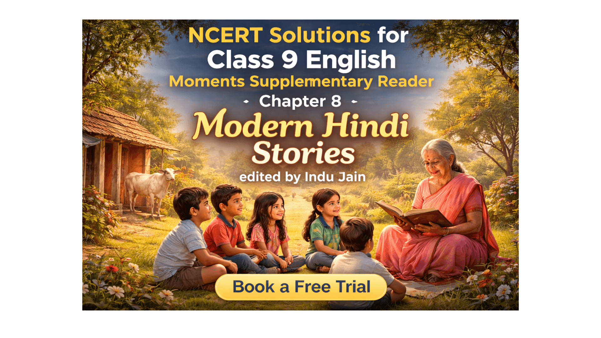 NCERT Solutions for Class 9 English Moments Supplementary Reader Chapter 8 Modern Hindi Stories edited by Indu Jain.png