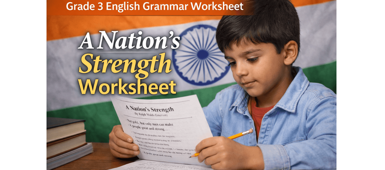 Nation’s Strength Comprehension Worksheet Class 3 PDF.png