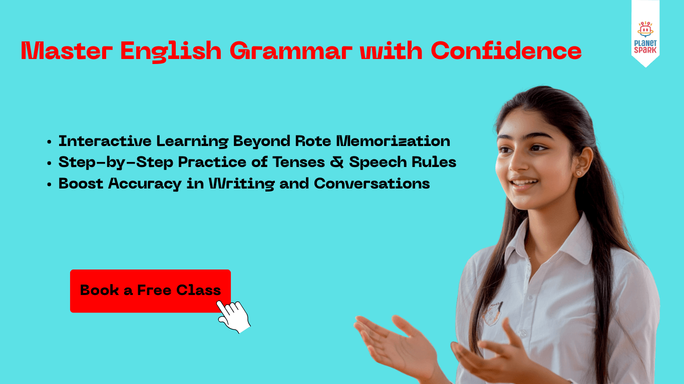 Master direct and indirect speech with planet spark