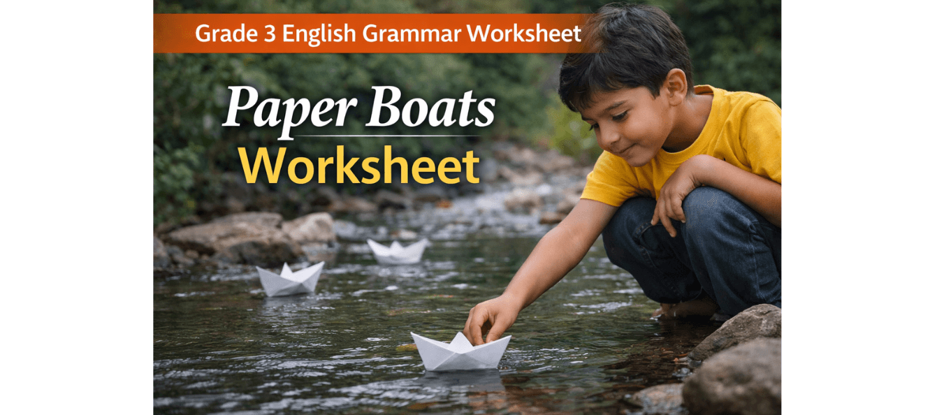 Paper Boats Poem Worksheet for Class 3 With Answers.png