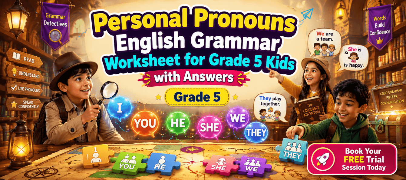 Personal Pronouns Exercises for Class 5 Kids Printable Worksheet.png
