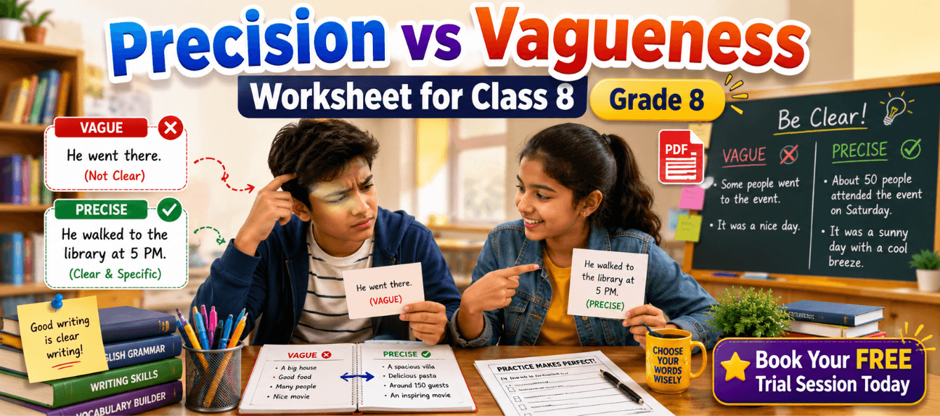 Precision vs Vagueness Worksheet for Class 8 [PDF].png