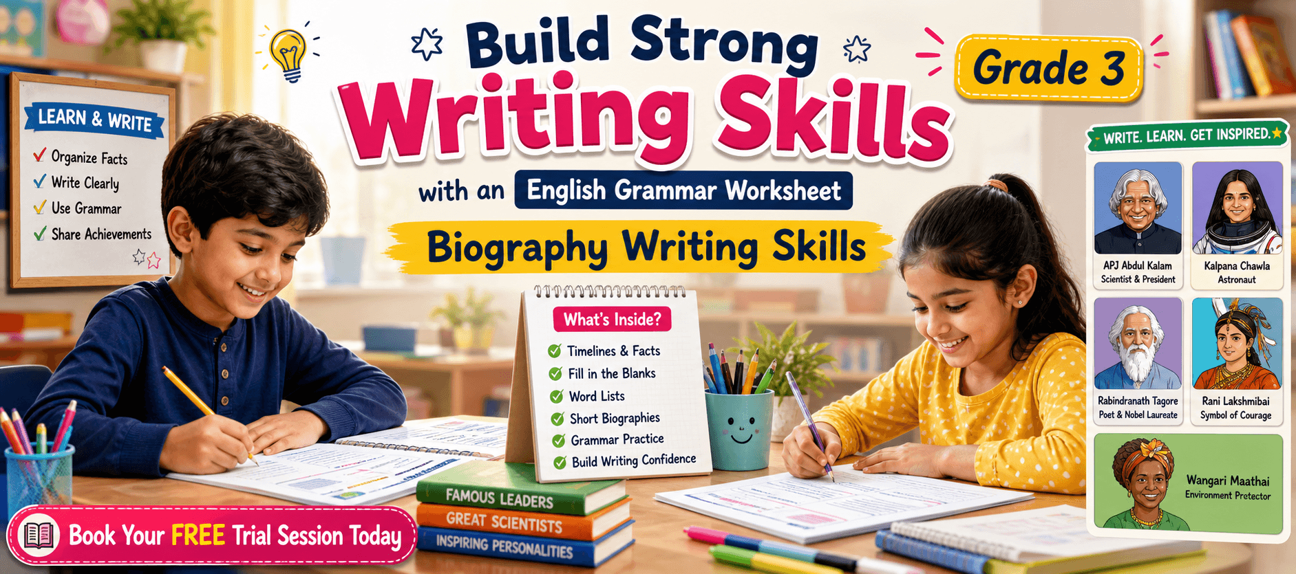 Printable Class 3 Biography Worksheet With Answers].png