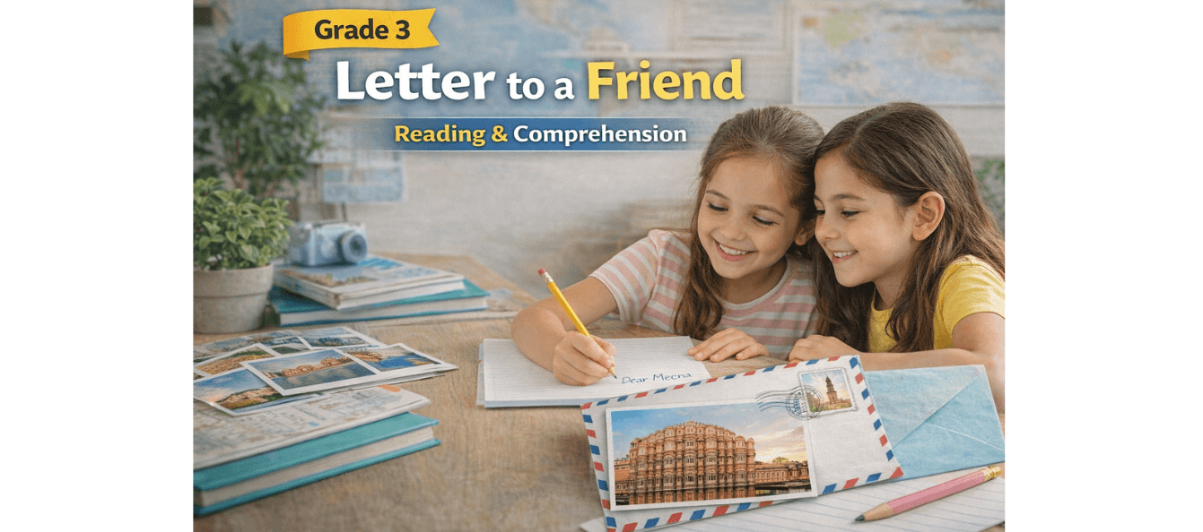 Printable Class 3 Reading Exercises Letter to Friend.png