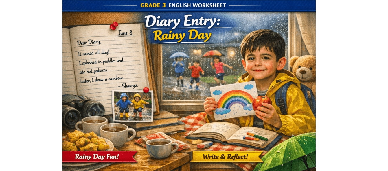Printable Worksheet for Grade 3 Diary Entry Reading Passage.png