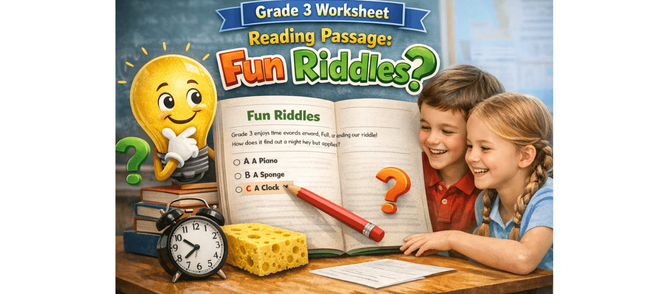 Riddles Worksheet for Grade 3 Reading Practice Free PDF.png