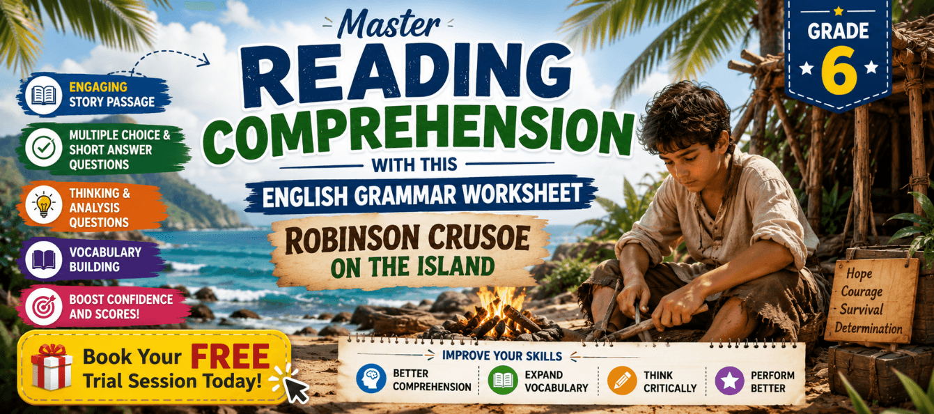 Robinson Crusoe on the Island Story Worksheet for Grade 6.png