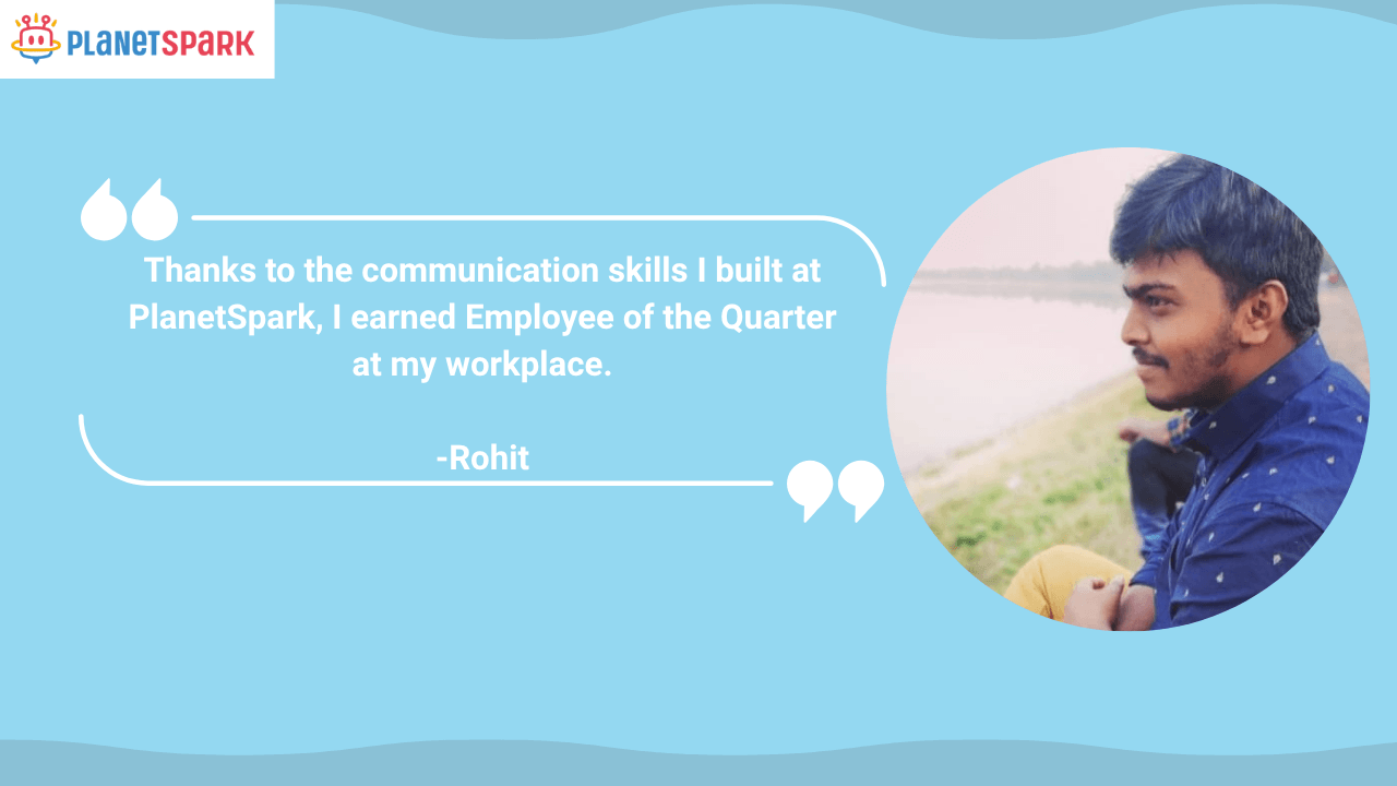 Success story - PlanetSpark English speaking course online