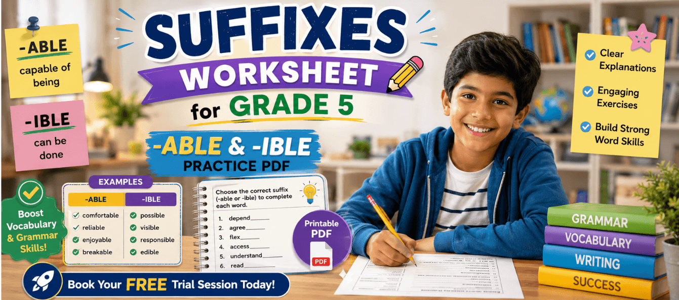 Suffixes Worksheet for Grade 5 -Able & -Ible Practice PDF.png