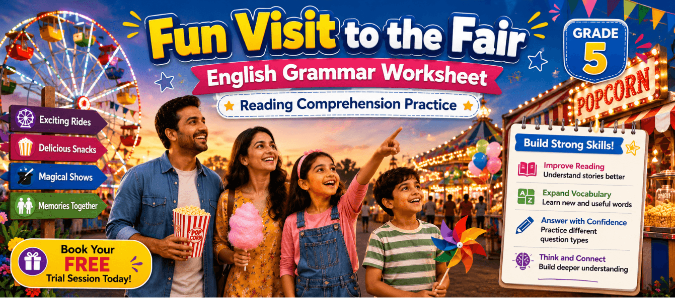 Visit to the Fair English Paragraph Writing Worksheet Grade 5.png
