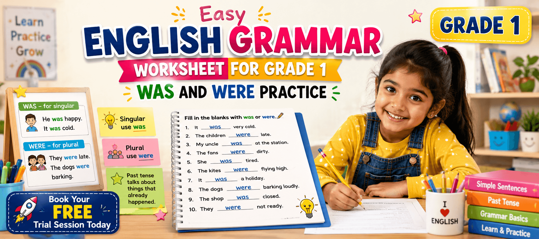Was vs Were English Grammar Worksheet for Grade 1.png