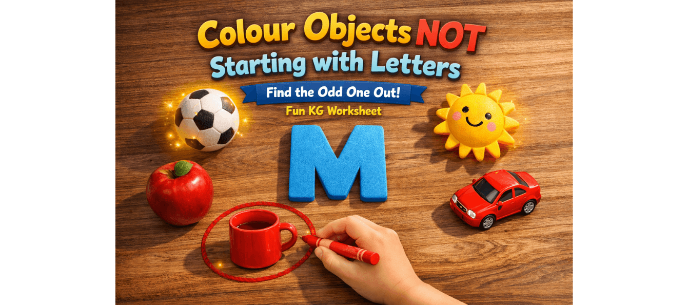 Worksheet to Colour Objects NOT Starting with Letter KG.png