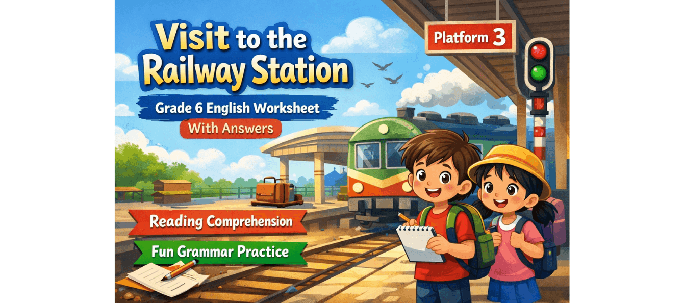 Write About a Railway Station Visit in This Grade 6 Worksheet.png