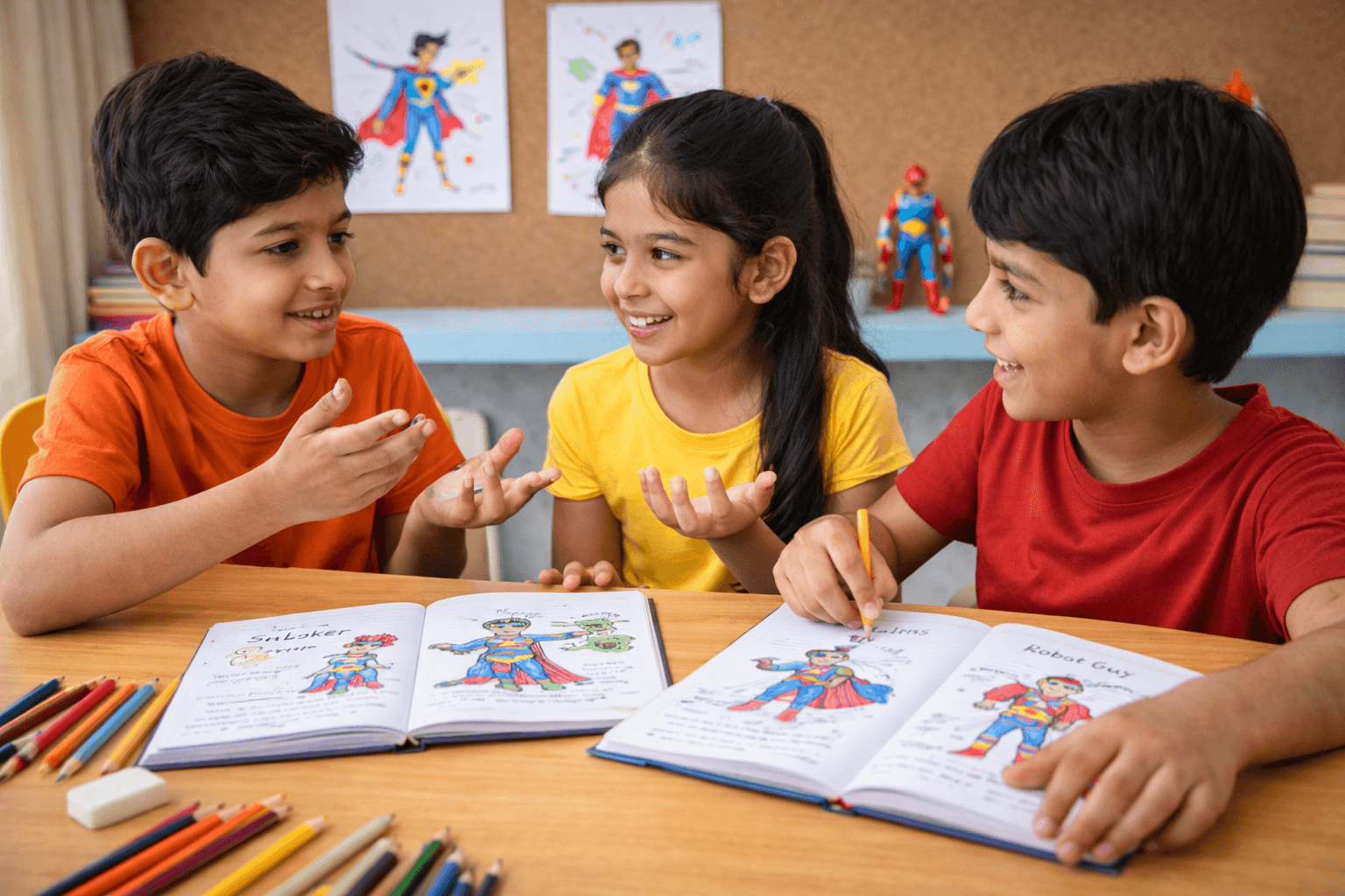 writing a superhero story