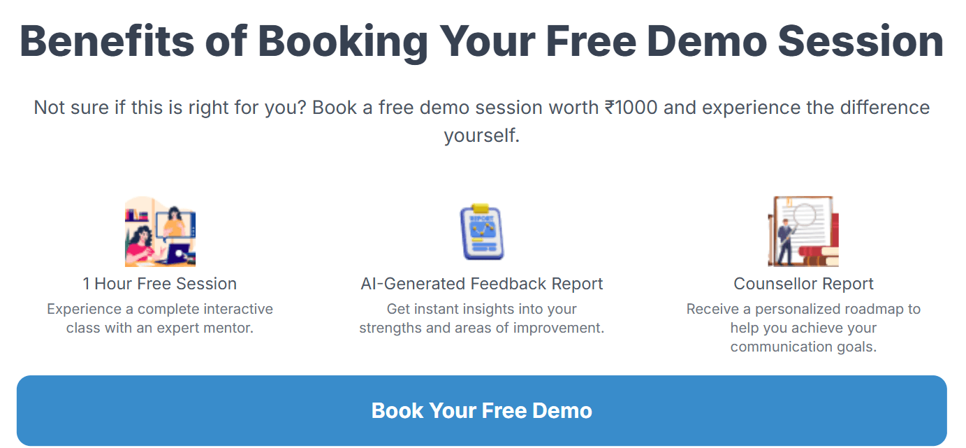 Free demo Planetspark - Best English speaking course online