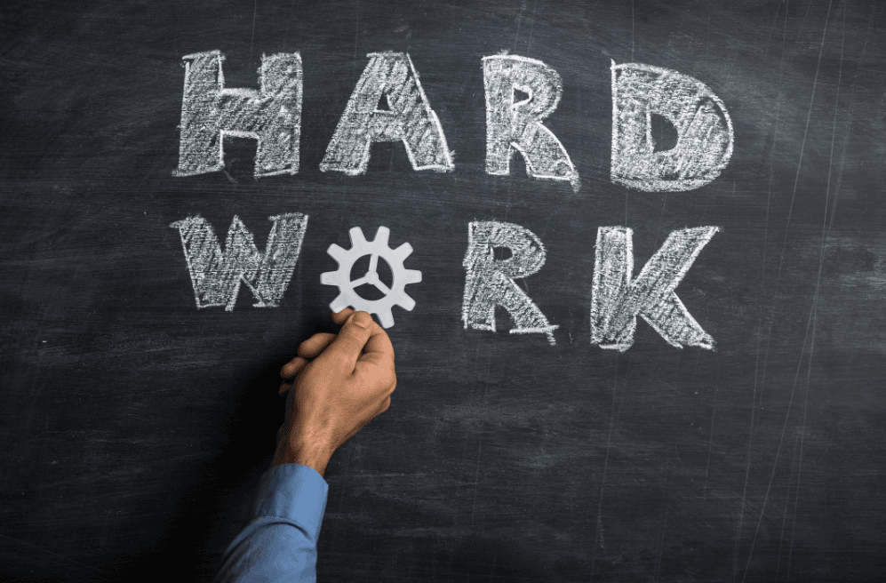 speech on hardwork