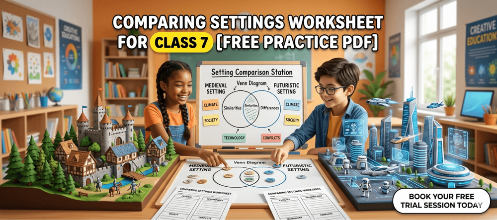 Comparing Settings Worksheet for Class 7 [Free Practice PDF]