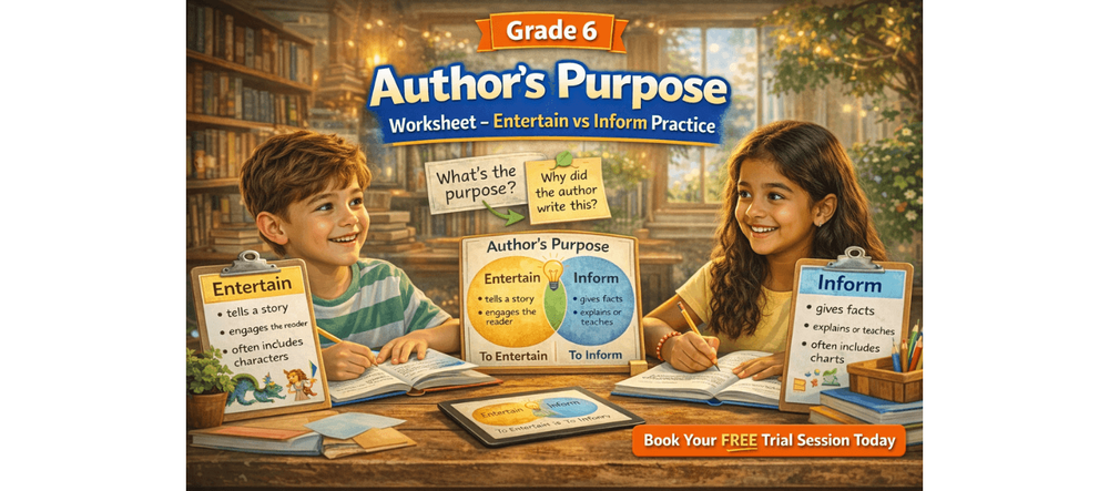 Entertain Inform Grade 6 Author’s Purpose Worksheet – Entertain vs Inform Practice