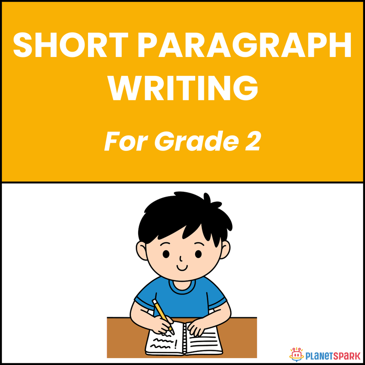 Class 2 English Worksheet on Short Paragraph Writing