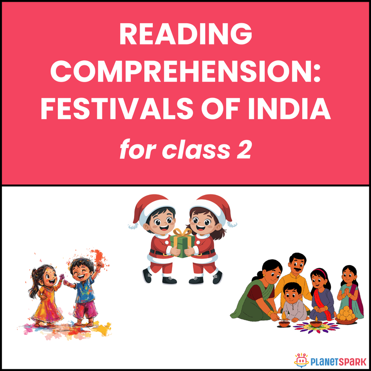 Class 2 Reading Comprehension: Festivals of India