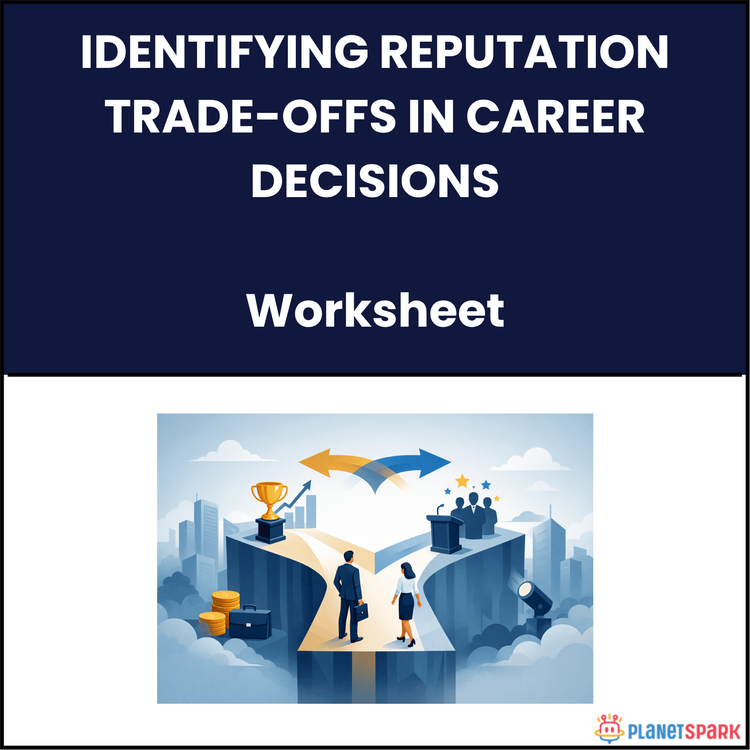Identifying Reputation Trade-Offs In Career Decisions