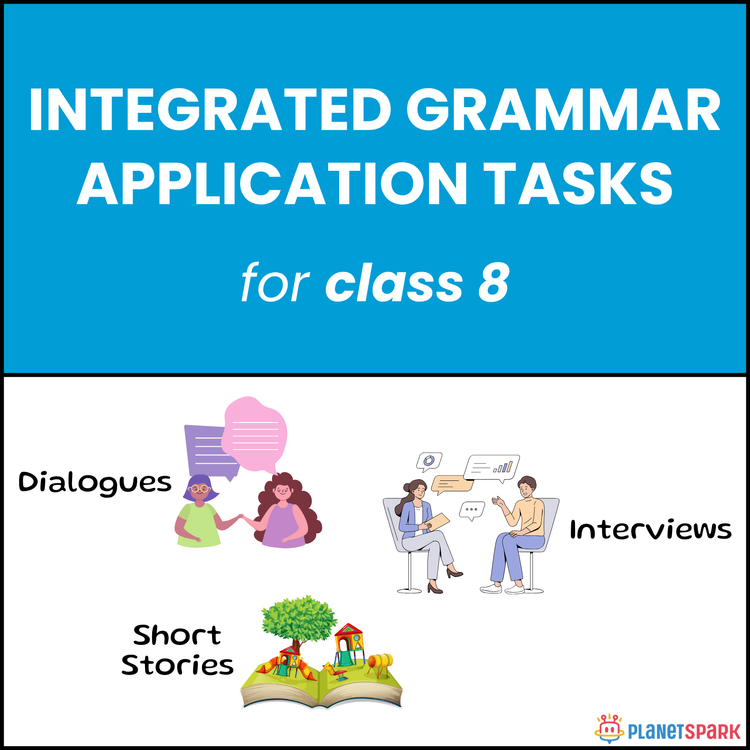 Class 8 English Grammar Application Task Worksheet