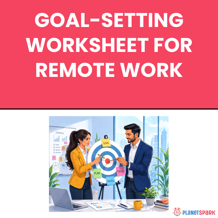 Goal-Setting Worksheet for Remote Work
