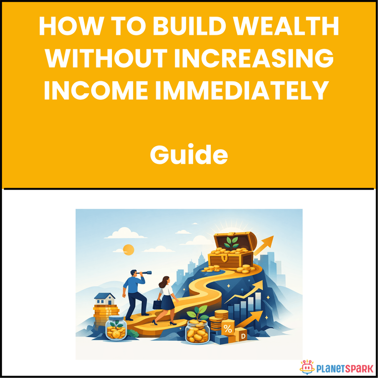 How To Build Wealth Without Increasing Income Immediately