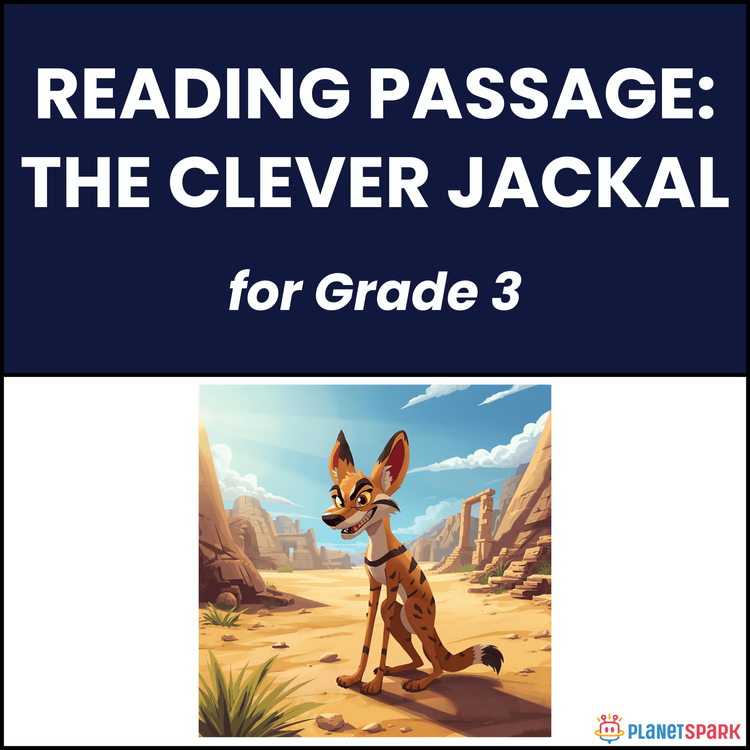 Grade 3 Reading Passage on The Clever Jackal