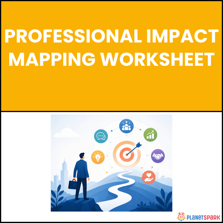 Professional Impact Mapping Worksheet