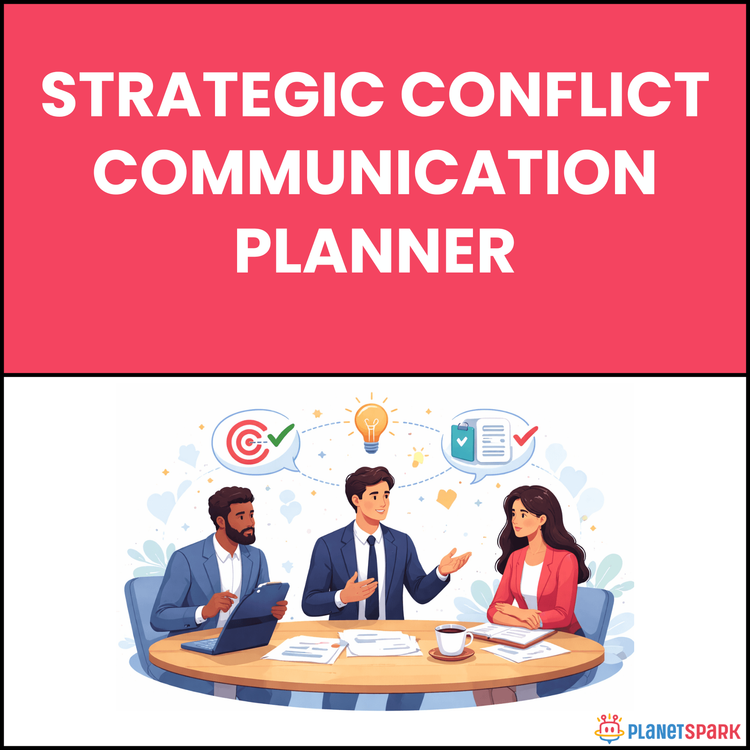Strategic Conflict Communication planner