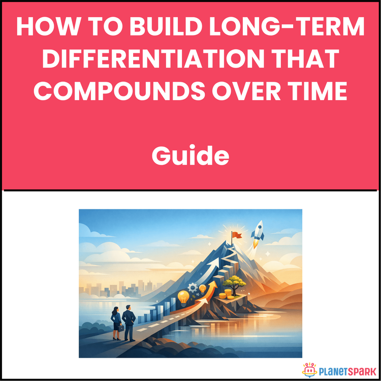 How To Build Long-Term Differentiation That Compounds Over Time