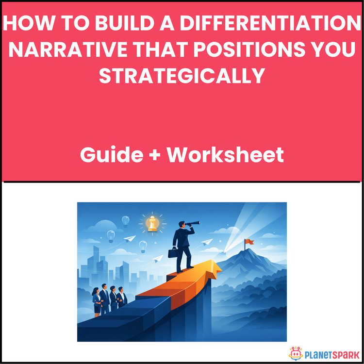 How To Build A Differentiation Narrative That Positions You Strategically