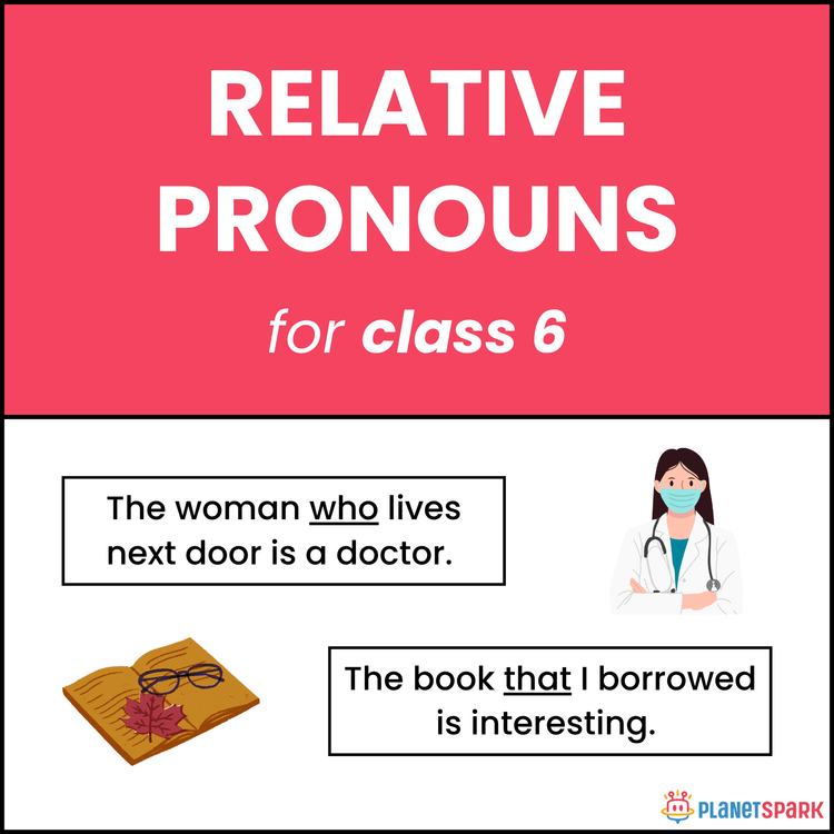 Class 6 Relative Pronouns Practice Worksheet