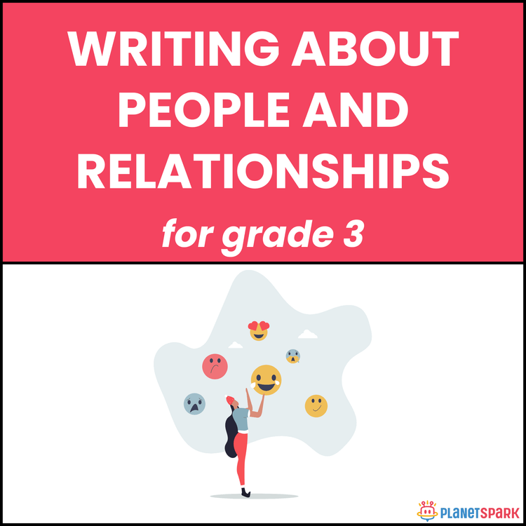 Class 3 Grammar Worksheet People Relationship Writing