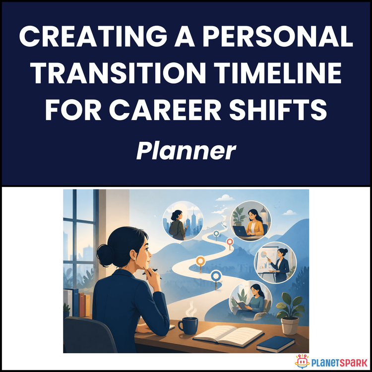 Creating a Personal Transition Timeline for Career Shifts