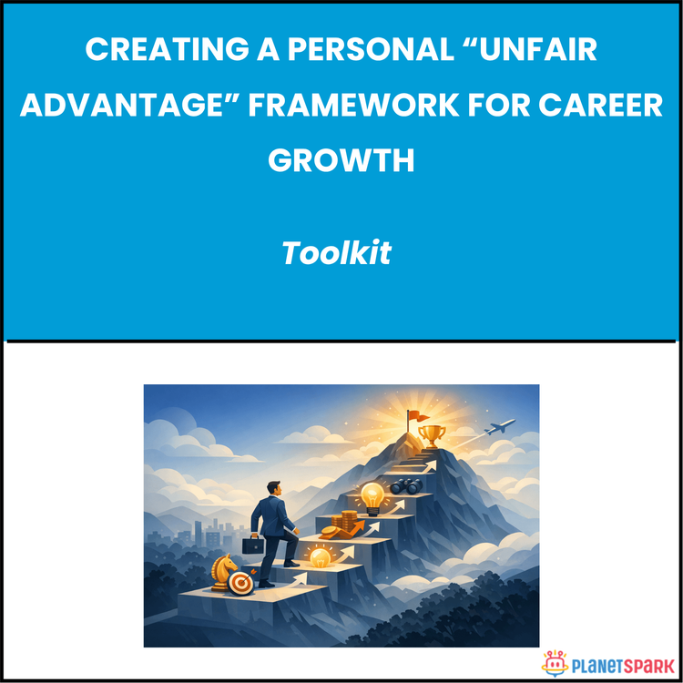 Creating A Personal “Unfair Advantage” Framework For Career Growth