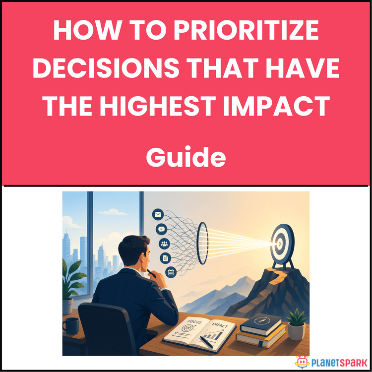 How to Prioritize Decisions that Have the Highest Impact