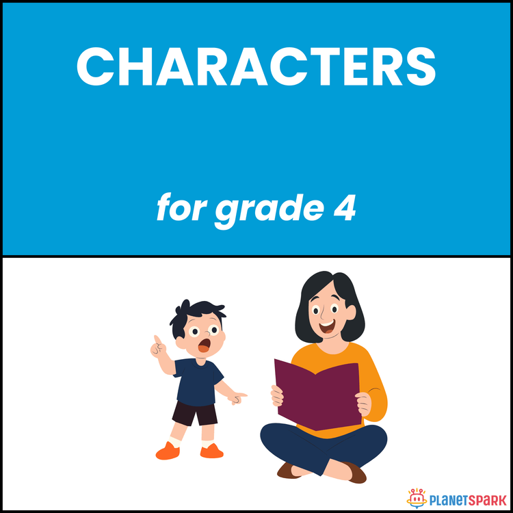 Class 4 Worksheet on Developing Story Characters