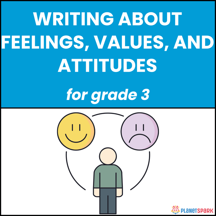 Class 3 English Grammar Worksheet Feelings Values