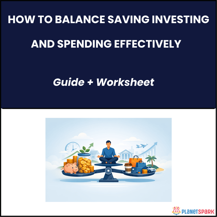 How To Balance Saving, Investing, And Spending Effectively