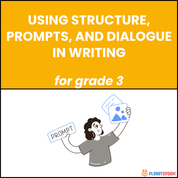 Class 3 English Worksheet Writing Prompts Dialogue