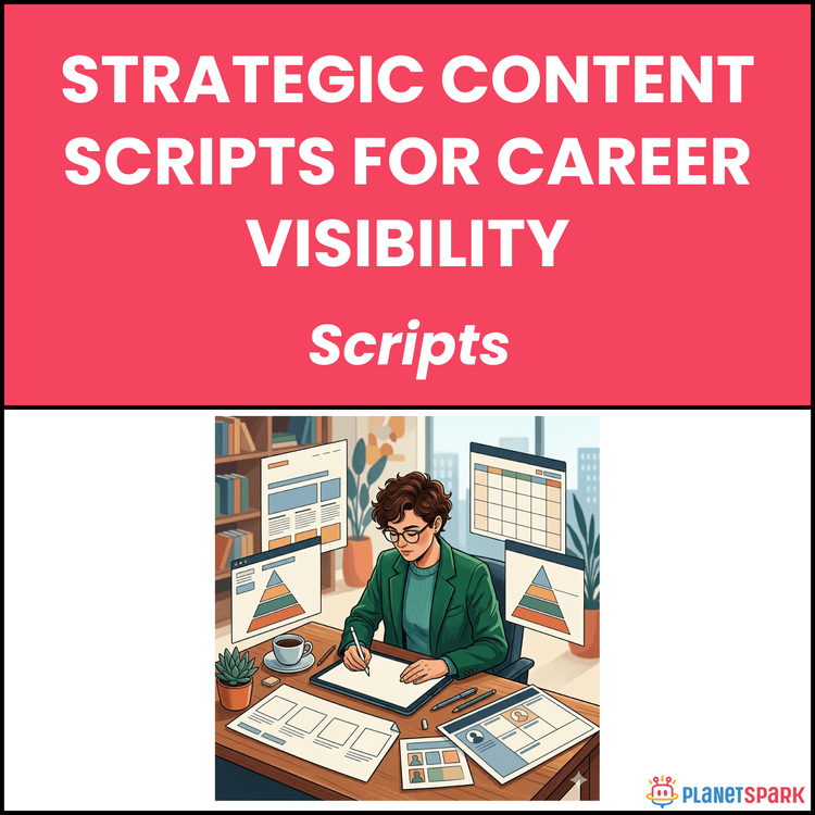 Strategic Content Scripts for Career Visibility