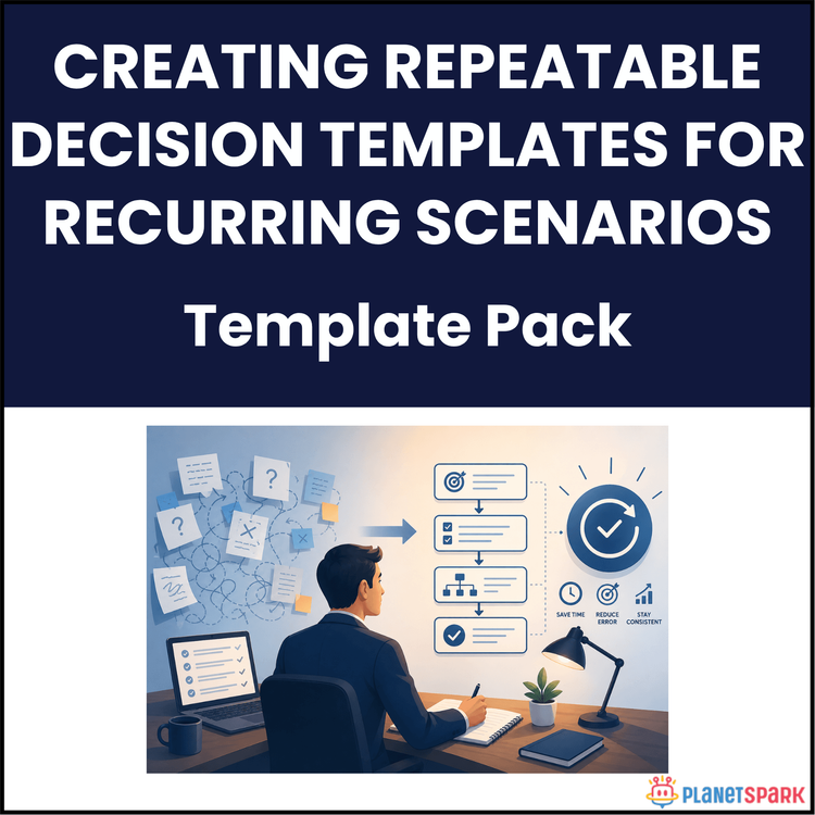 Creating Repeatable Decision Templates for Recurring Scenarios