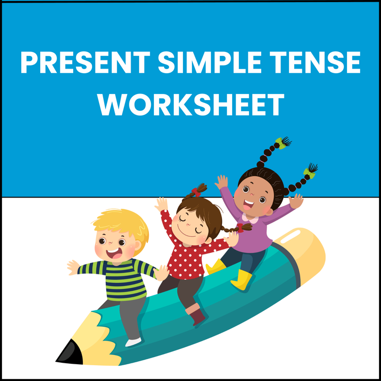 Present Simple Tense Worksheet for Grade 2