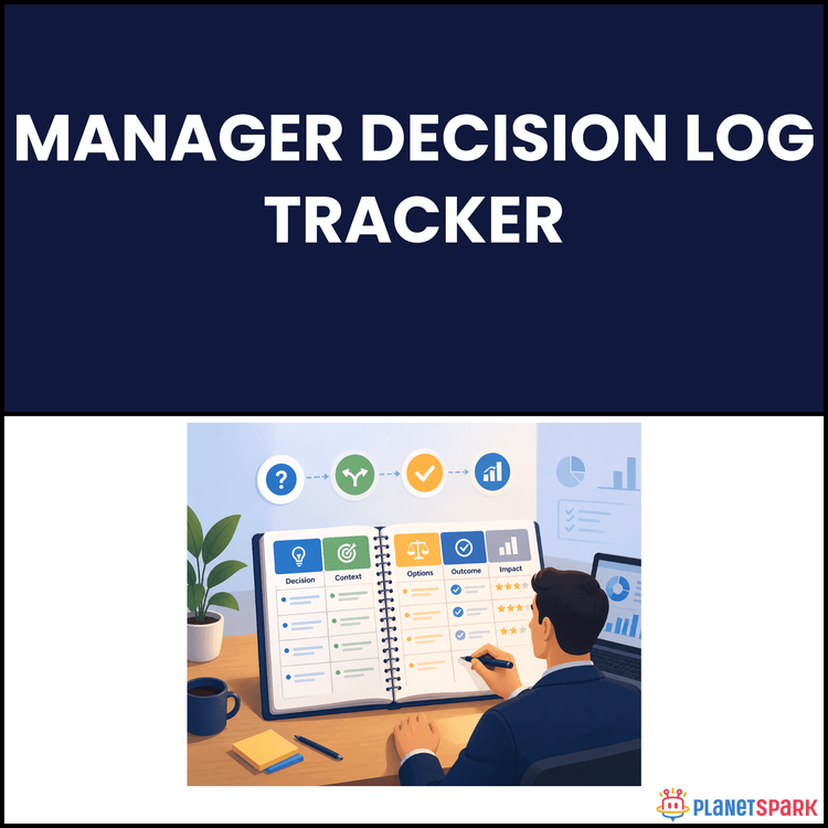 Manager Decision Log Tracker