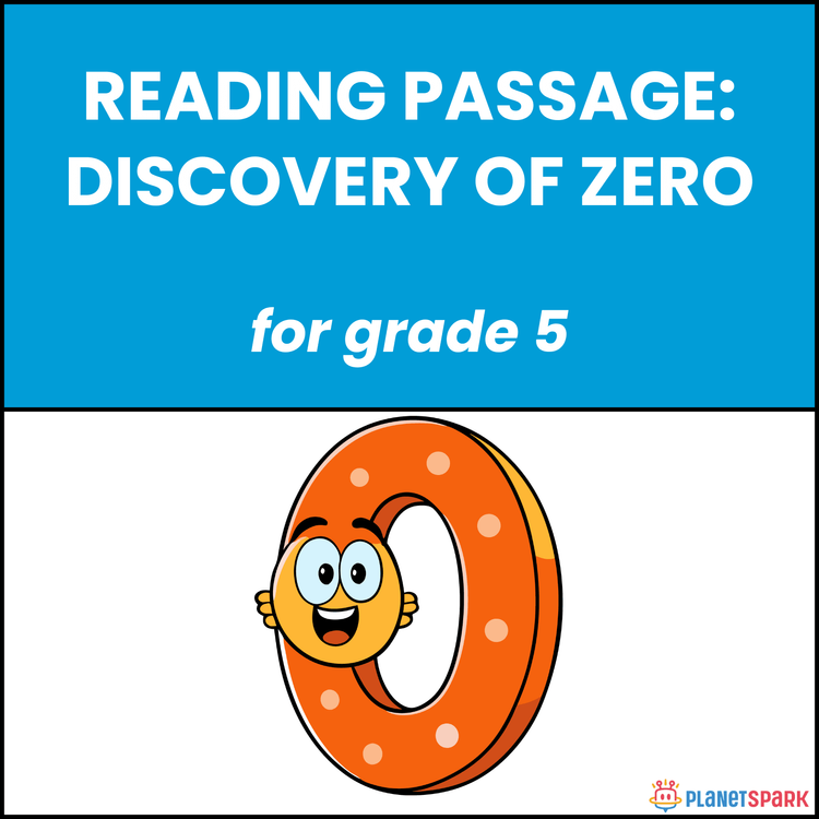 Class 5 Reading Passage on The Discovery of Zero