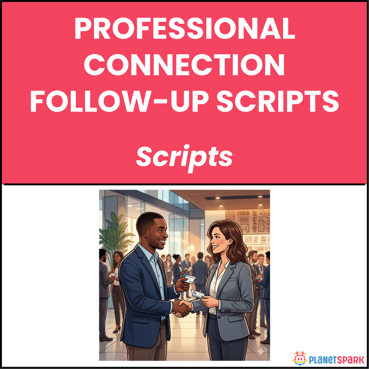 Professional Connection Follow-Up Scripts