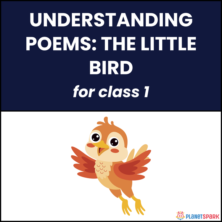 Class 1 Understanding Poems: The Little Bird